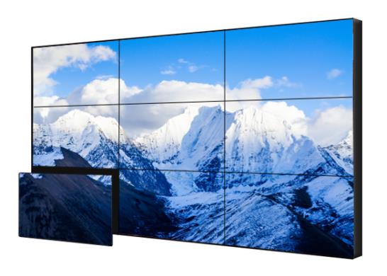 LCD splicing screen