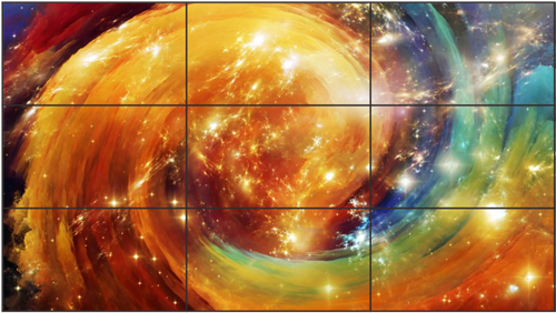 弧形拼接屏是如何实现弧形显示的？