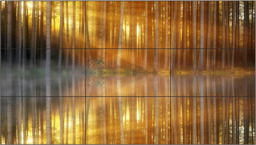 如何把四个或六个显示屏拼接一个显示屏