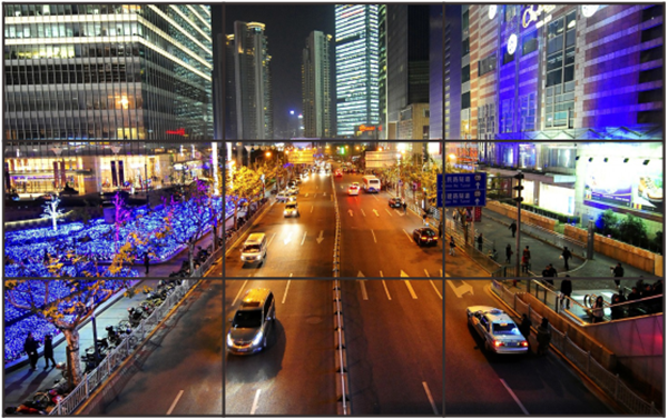 液晶拼接屏的应用：大型商场和展示厅的信息发布