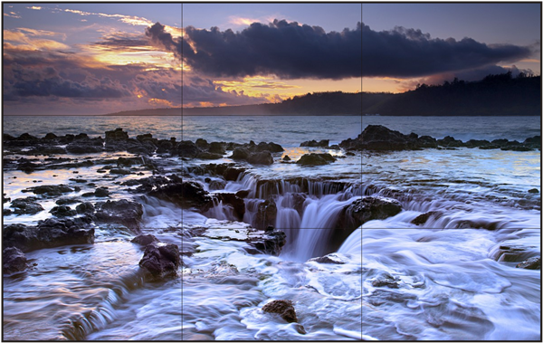 如何解决拼接屏拼接缝隙对图像连续性的影响？